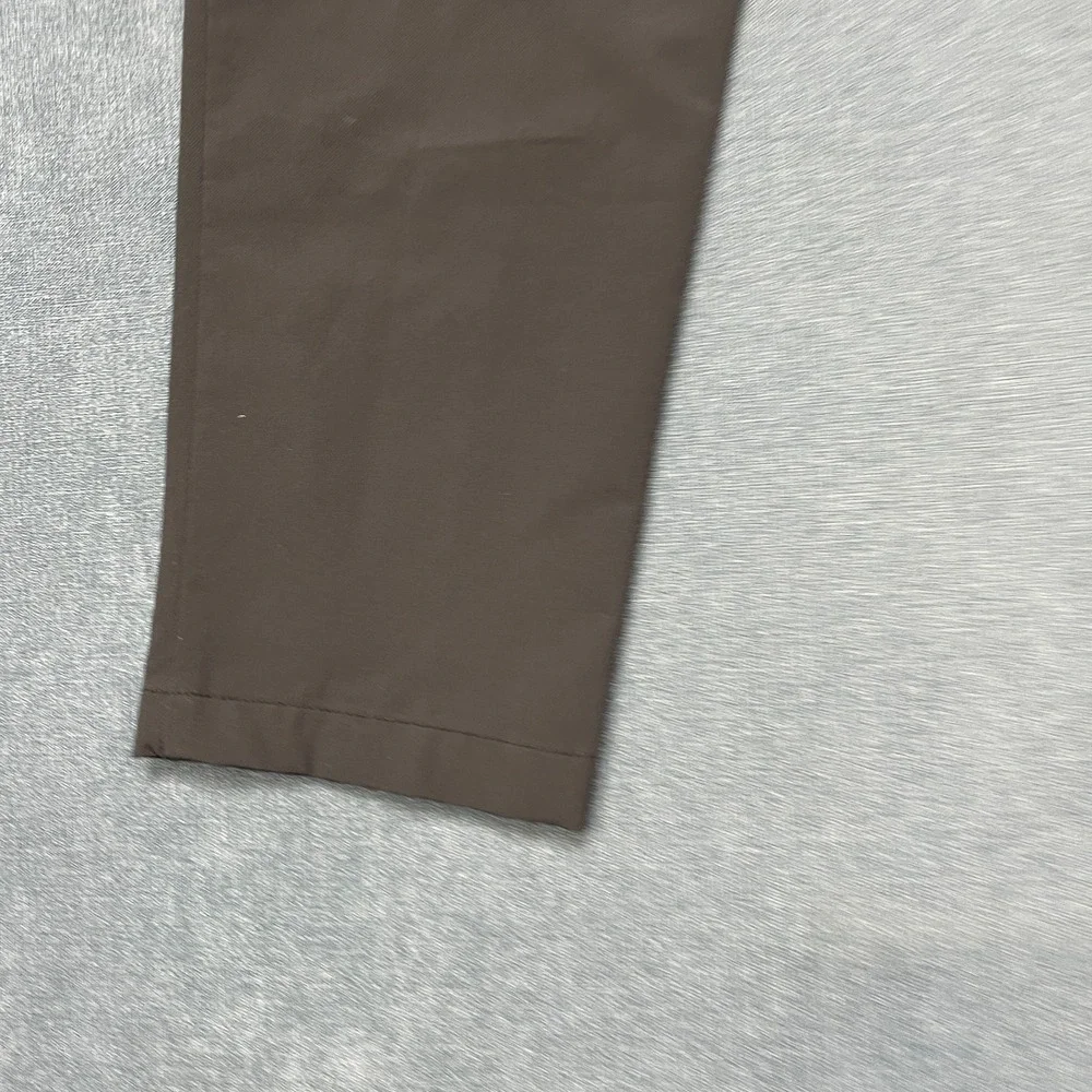 Banana Republic Chino Pants Mens 36x30 Black Pockets Casual Straight Flat Front